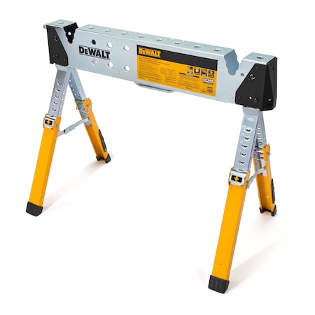 Dewalt Adjustable Height Portable Steel Welding Sawhorse 92799
